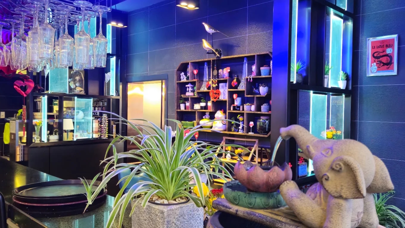 Intérieur du restaurant